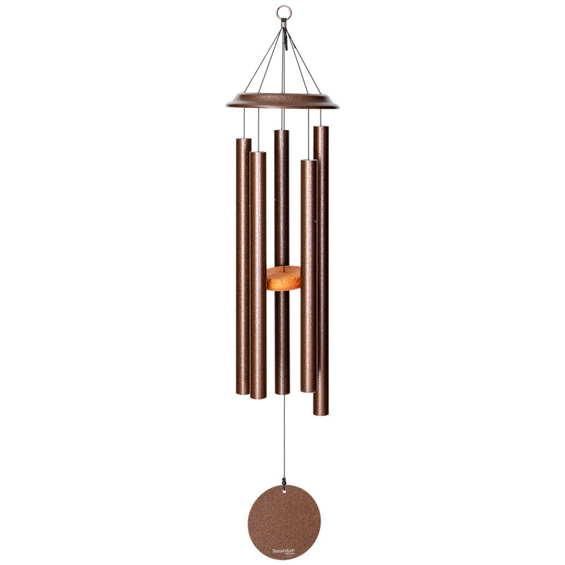 Shenandoah Melodies Aluminum Wind Chime, Filon de cuivre, H 42 po x l 9 po x P 9 po