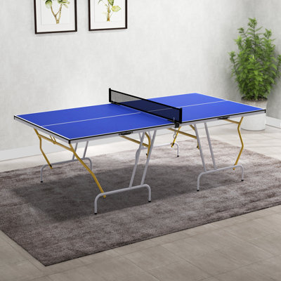 Montville Happy Larry Foldable Table Tennis Table