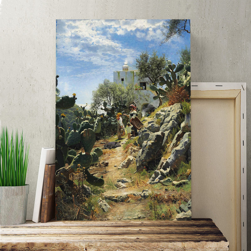 Peder Mork Monsted - Wrapped Canvas Painting, 60cm H x 40cm W