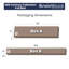 Lit plateforme Mid-Century en bois massif-69946877-73274721