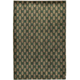Hand-Knotted High-Quality Navy and Blue Area Rug