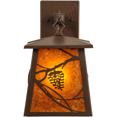 Rustic Lodge 1 - Light Outdoor Wall Lantern