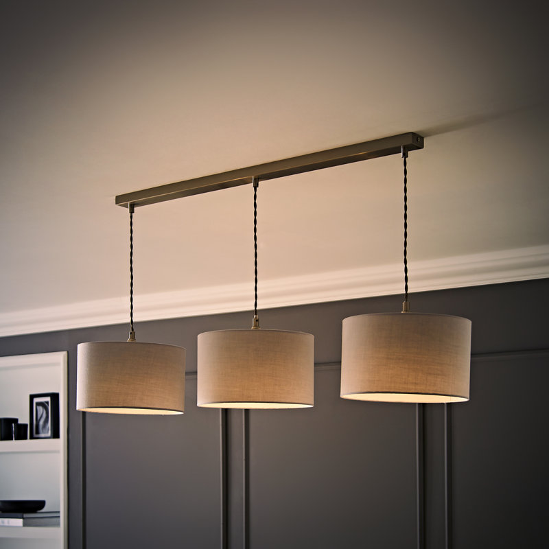 Albeiro 3 - Light Pendant, Yes, Chrome, Grey