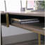 Bureau en L avec rangement ouvert, finition brune-889529807