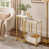 White Faux Marble & Gold