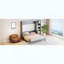 Grand lit escamotable avec bureau et tablettes-1089416570-1089416564