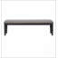 Mobilier de salle à manger de style traditionnel avec cadre en bois 1pc et revêtement Naihead