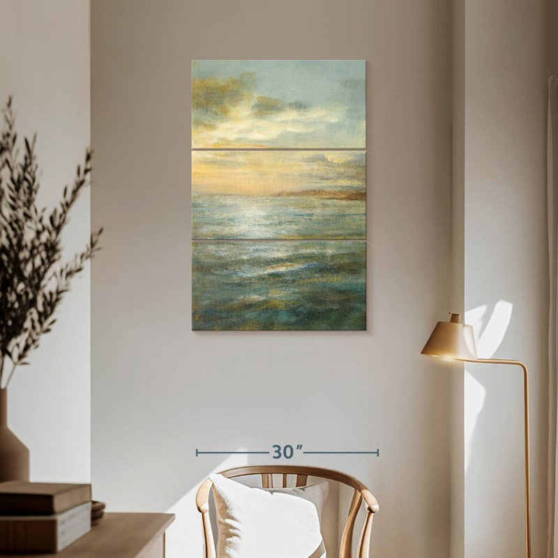 Kerrick Serene Sea Clouds III, H 57 po x l 36 po