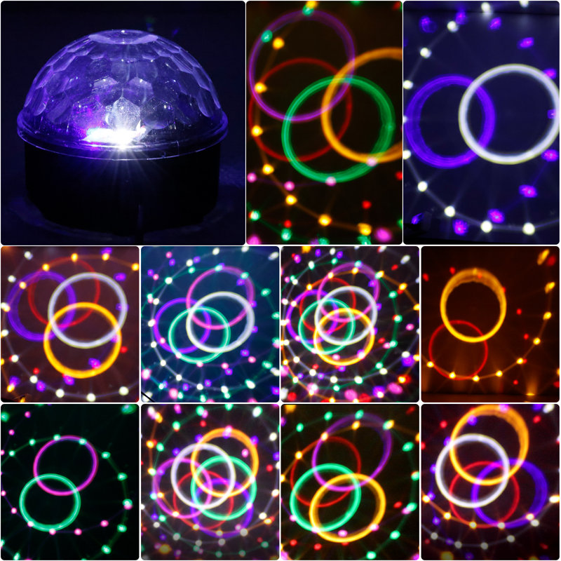 Crystal Magic Ball Effect Light