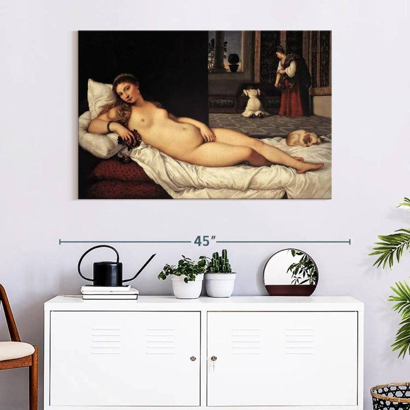 Vénus d'Urbino, H 26 po x l 39 po
