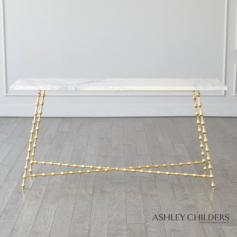 Elder Console, White, Gold