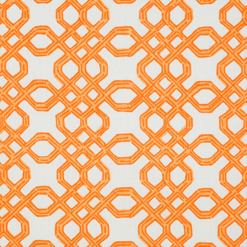 Well Connected 100% Linen Fabric, Clementine