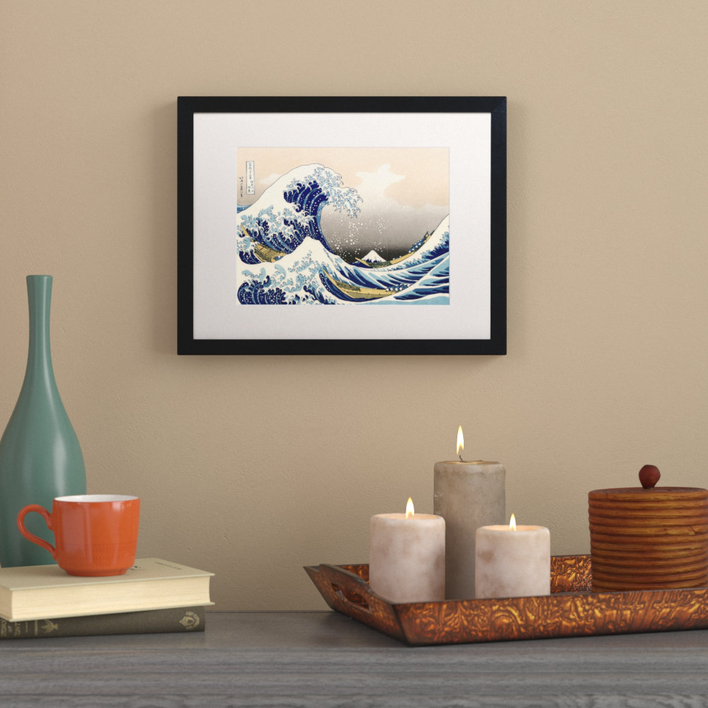 " The Great Kanagawa Wave " by Katsushika Hokusai Vault W Artwork 