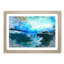 Boats Docked in the Harbour in Abstract - Picture Frame Painting Print-55679326-55679325