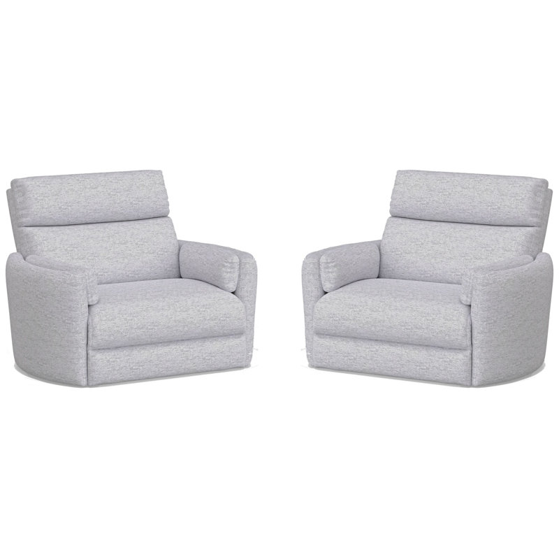 Bre 53.1'' W Power Reclining Individual Seat , Mineral