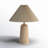 Anirudh 20.5" Rustic Scandinavian Resin/Iron Lighthouse LED Table Lamp with Pleated Shade
