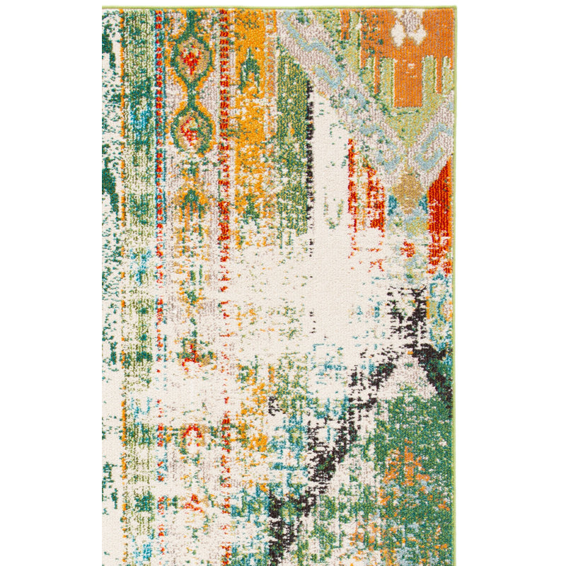 Kaka Performance Oriental Rug, Square 3'