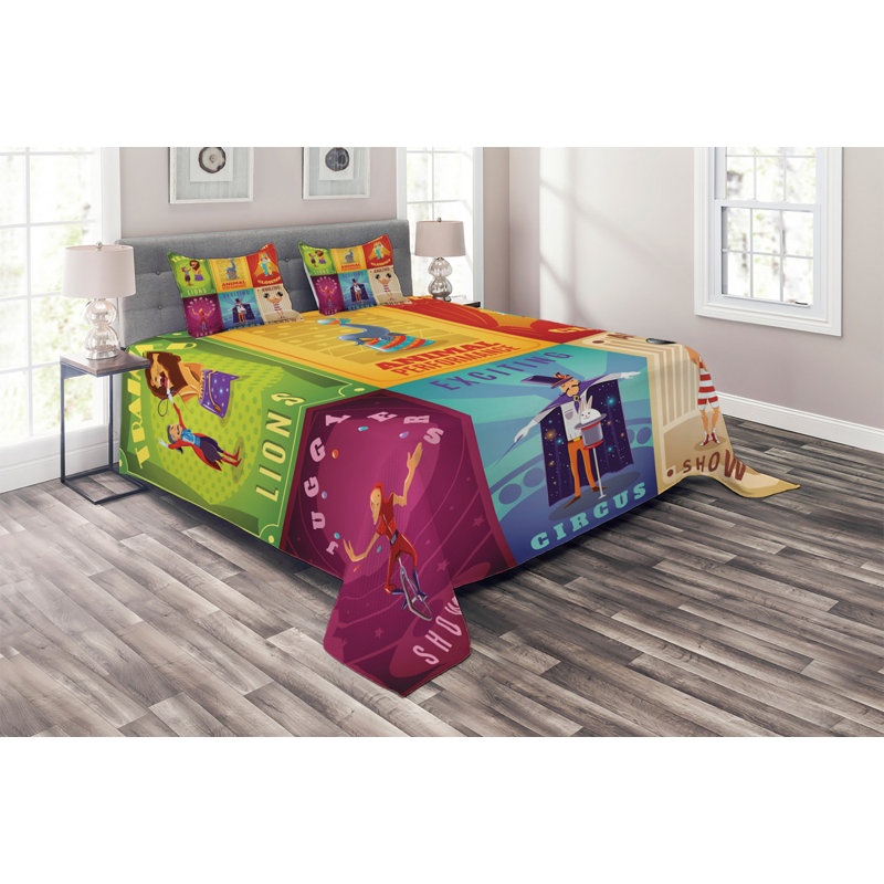 Coverlet, King Bedspread + 2 Shams