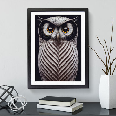 Awesome Owl - Single Picture Frame Print