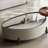 Cream style minimalist coffee table