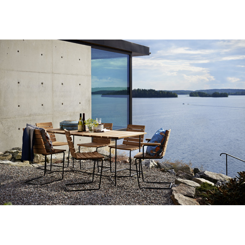Grinda Teak Dining Table, 28.7" H x 33.5" W x 78.7" L