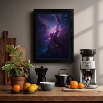 Cosmic Nebula Modern - Print