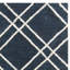 Tapis bleu marine en laine touffeté à la main Milroy-26830988