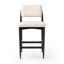 Anton Upholstered Bar Stool with Solid Wood Frame