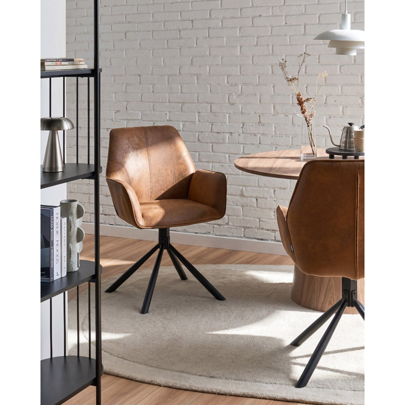 49cm H Upholstered Side Chair in Clear