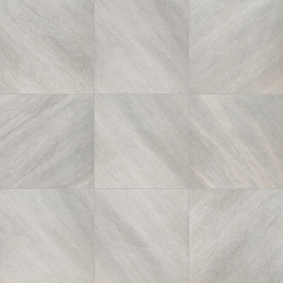 Duravia 24 in. x 24 in. x 0.79 in. Matte Porcelain Stone Look Paver (8 sq. ft./unit, 2 Pieces)