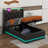  Drye Upholstered Bed, 360 Surround LED Function, Buttons/Apps/Remote Control, Hydraulic Storage-540479652-540479653