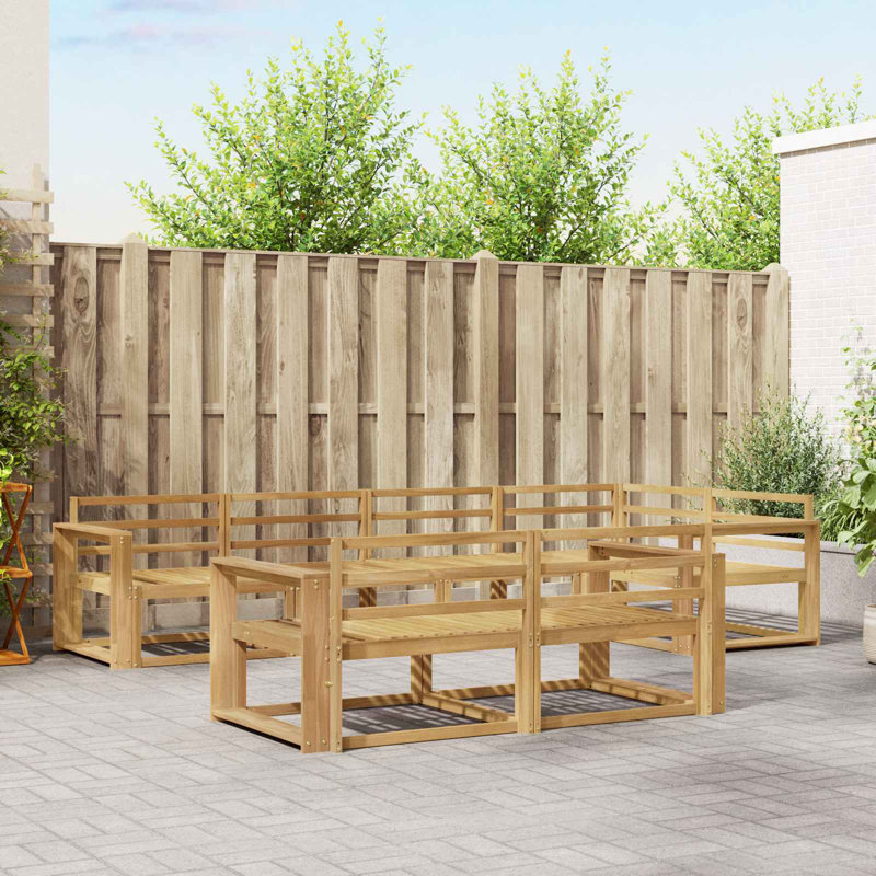 331cm Wide Patio Sectional Set