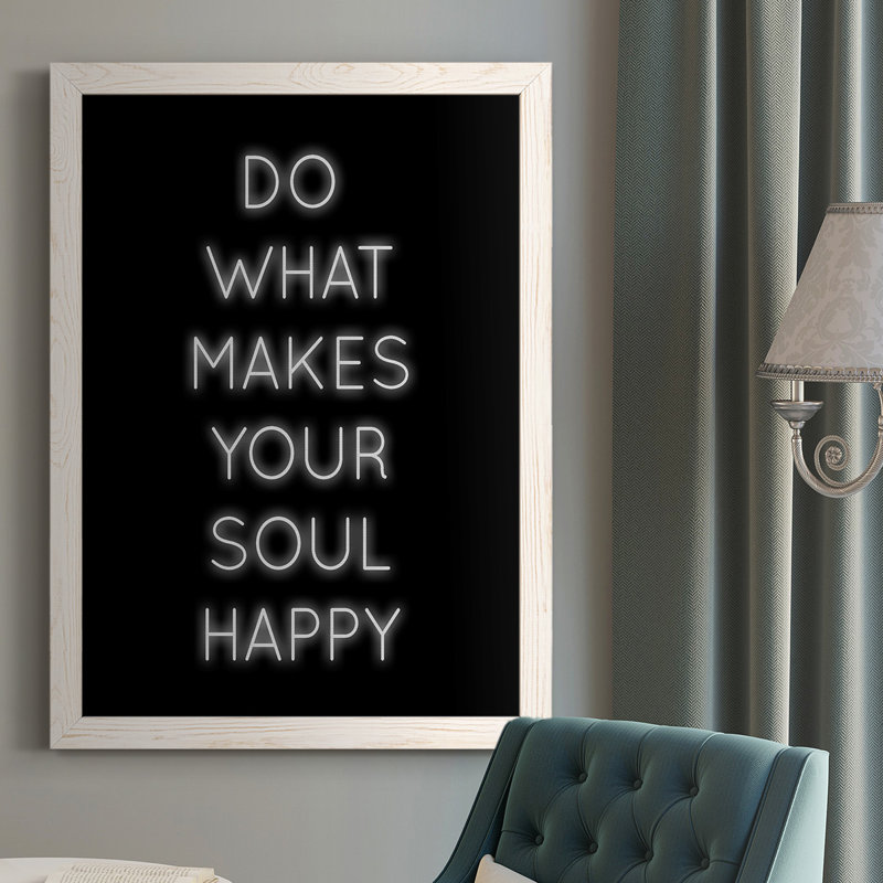 Foxborough Soul Happy, reproduction d'art sur toile, H 37,5 po x l 27,5 po x P 1,25 po, Blanc
