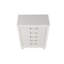 Commode Genoa G05790-CH, blanc scintillant