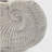 11.5x6.7x7.7" Sand and Cement Nautilus Shell Planter with Textured Beige Finish