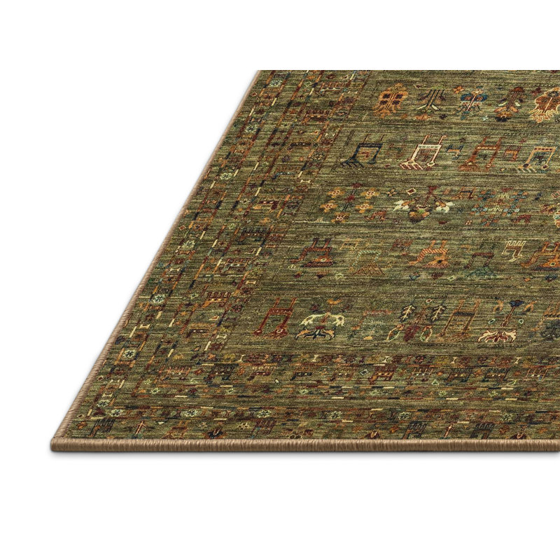 Abstract Indoor Rug, Rectangle 5' x 8'