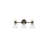 Easton Three-Light Bath Vanity Fixture w/ Clear Seedy Glass Shades-90546956