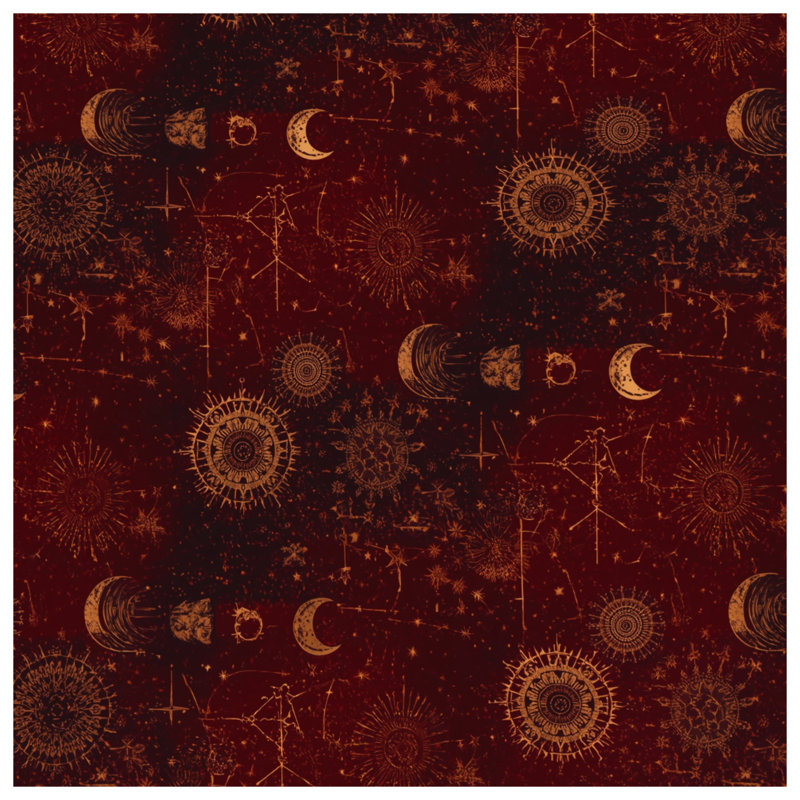 Celestial Moons Stars Comforter, Twin