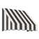 Auvent fixe en tissu acrylique San Francisco Awntech