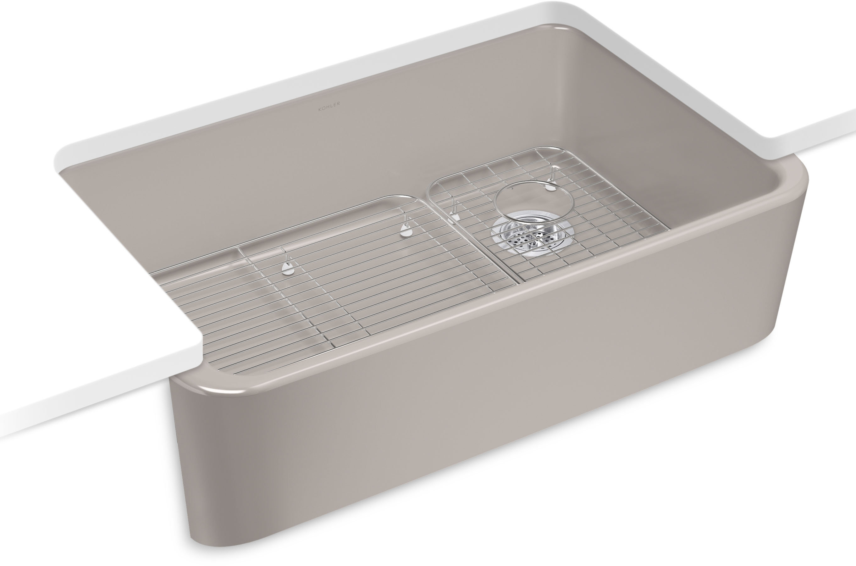 Kohler Ironridge 34 In. Undermount SingleBowl Farmhouse Kitchen Sink