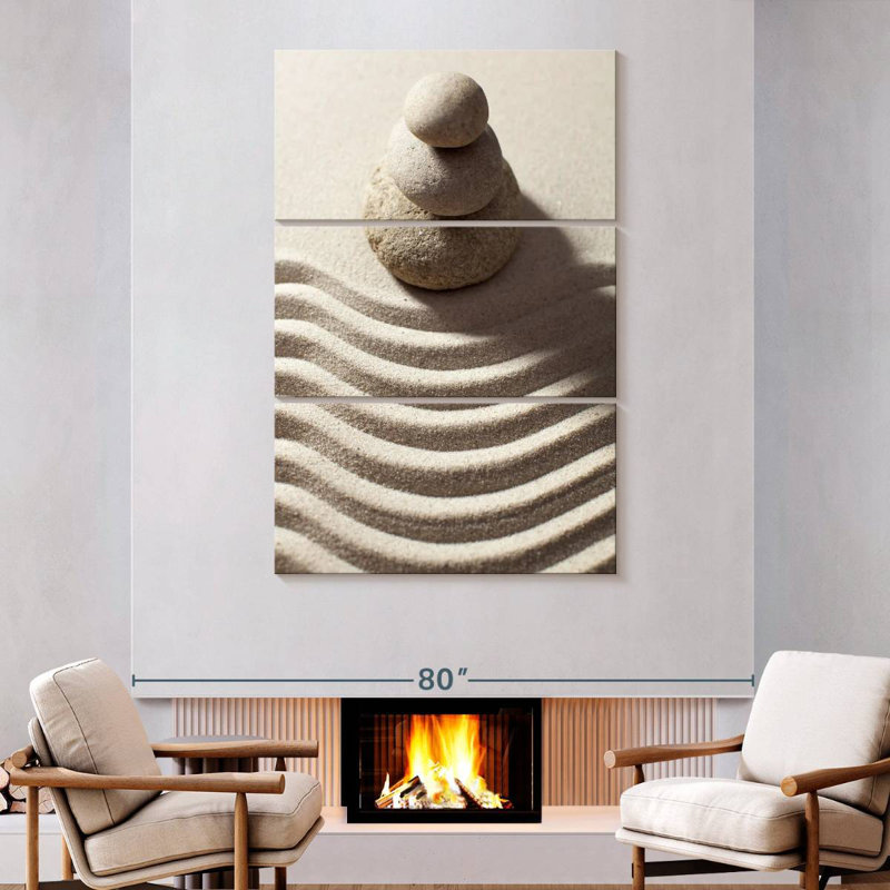 Zen, 74" H x 48" W