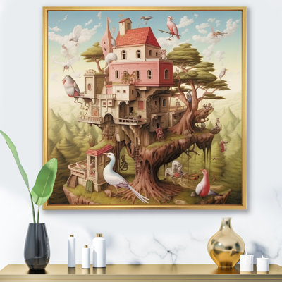 Village du surréalisme en forêt II - reproduction
