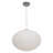 Seeger 3 - Light Brushed Steel Single Pendant