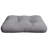 vidaXL Pallet Cushion Grey Polyester 19.7 x 19.7 x 4.7 in-693336774-693336776