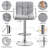 Pete Swivel Upholstered Adjustable Height Counter Stools-1820252855