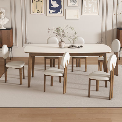Combinaison table et chaises de salle à manger