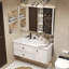Armoire de salle de bain française moderne et simple-112550288