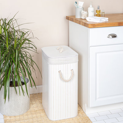 Machine Made Bamboo Laundry Hamper