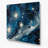 Space Orion constellation Gray Metal Wall Art