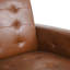 Fauteuil inclinable manuel en similicuir de 37,25 po Pamsha-1688495520